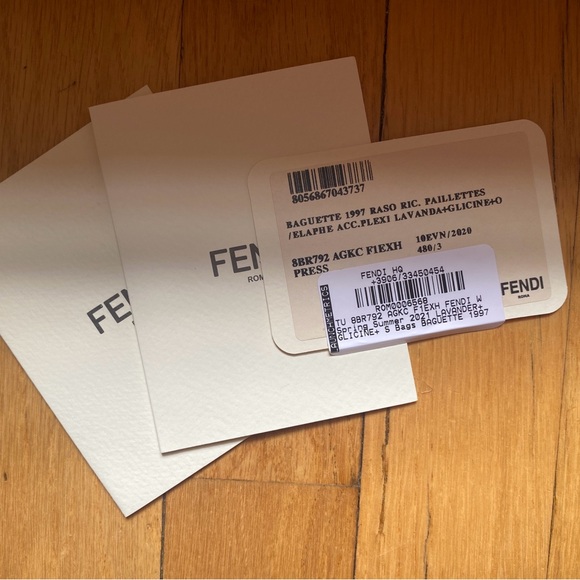 Fendi 1997 Baguette Pink Sequin Rare 2021 - Picture 16 of 16